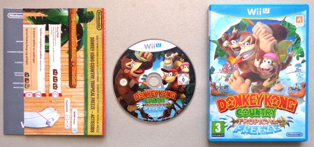 Donkey Kong Country Tropical Freeze voor de Nintendo Wii-U, Ophalen of Verzenden, Zo goed als nieuw