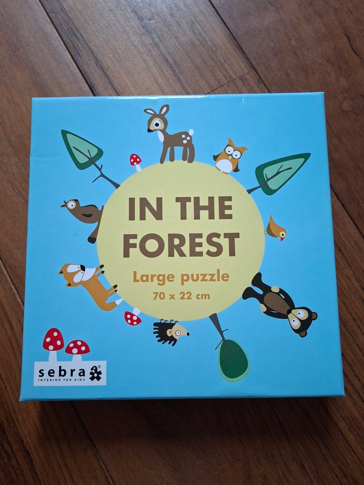 grote puzzel 48 stukken leeftijd 4+, 1 ou 2 joueurs, Enlèvement ou Envoi, Comme neuf, Sebra