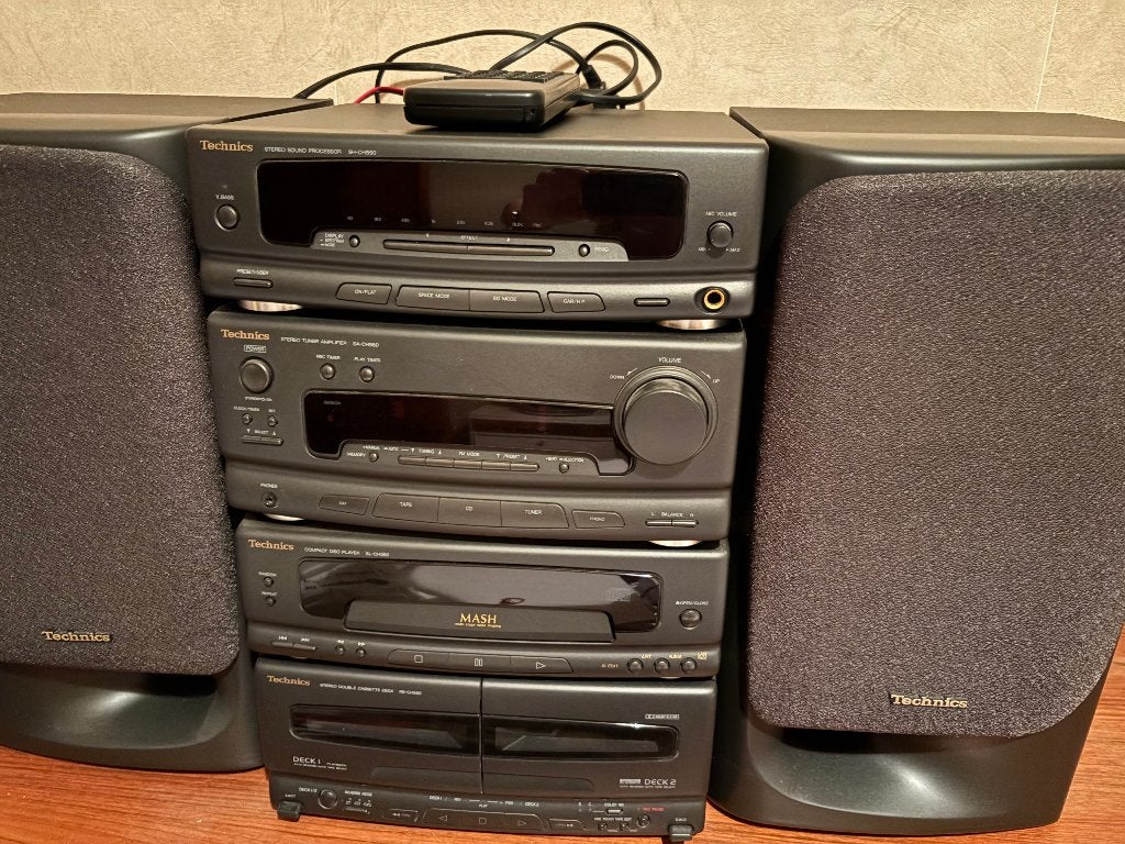 Technics SH-CH550 stereoketen, Ophalen, Gebruikt, Tuner of Radio, Overige merken