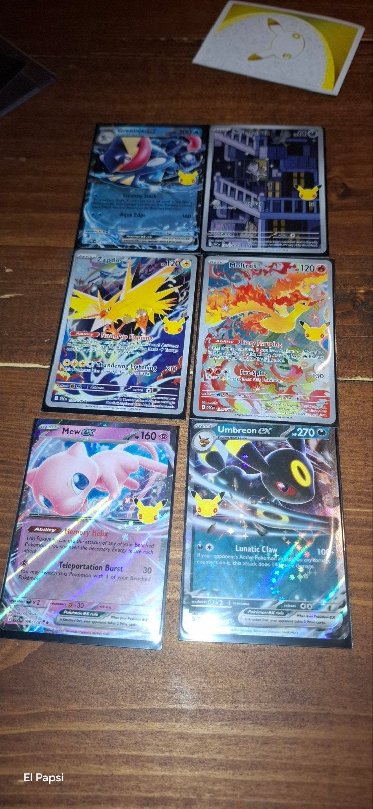 pokemon 30th, Ophalen