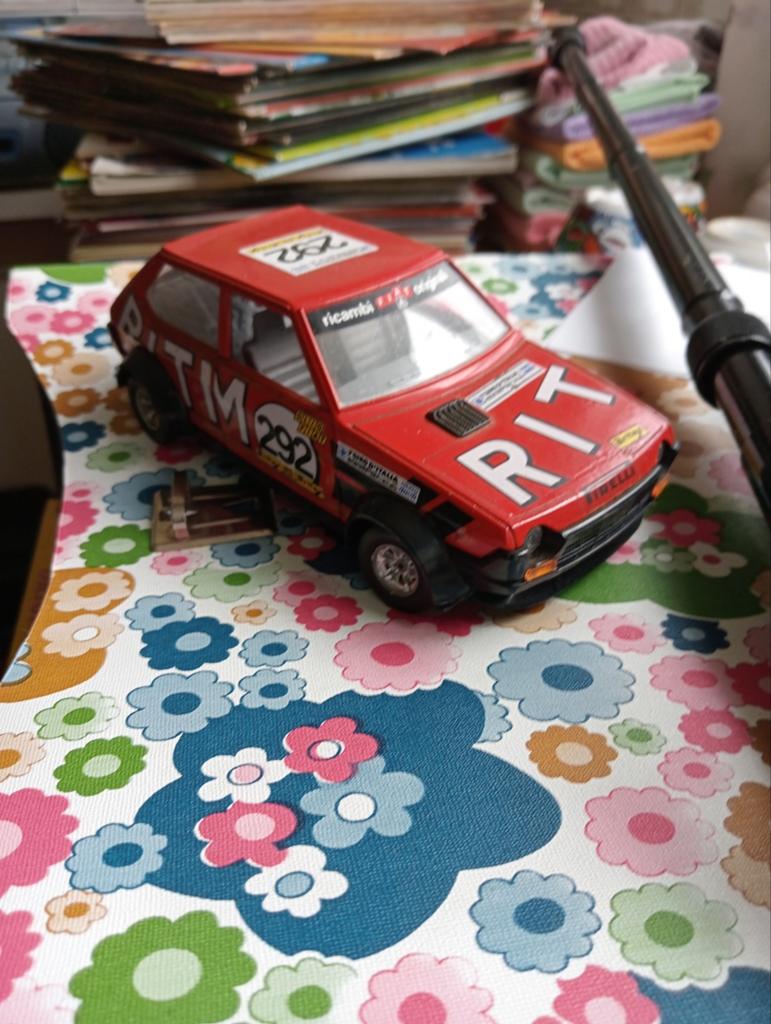 Fiat Ritmo abarth scale 1/24 burago, Hobby en Vrije tijd, Modelauto's | 1:24, Ophalen of Verzenden, Burago