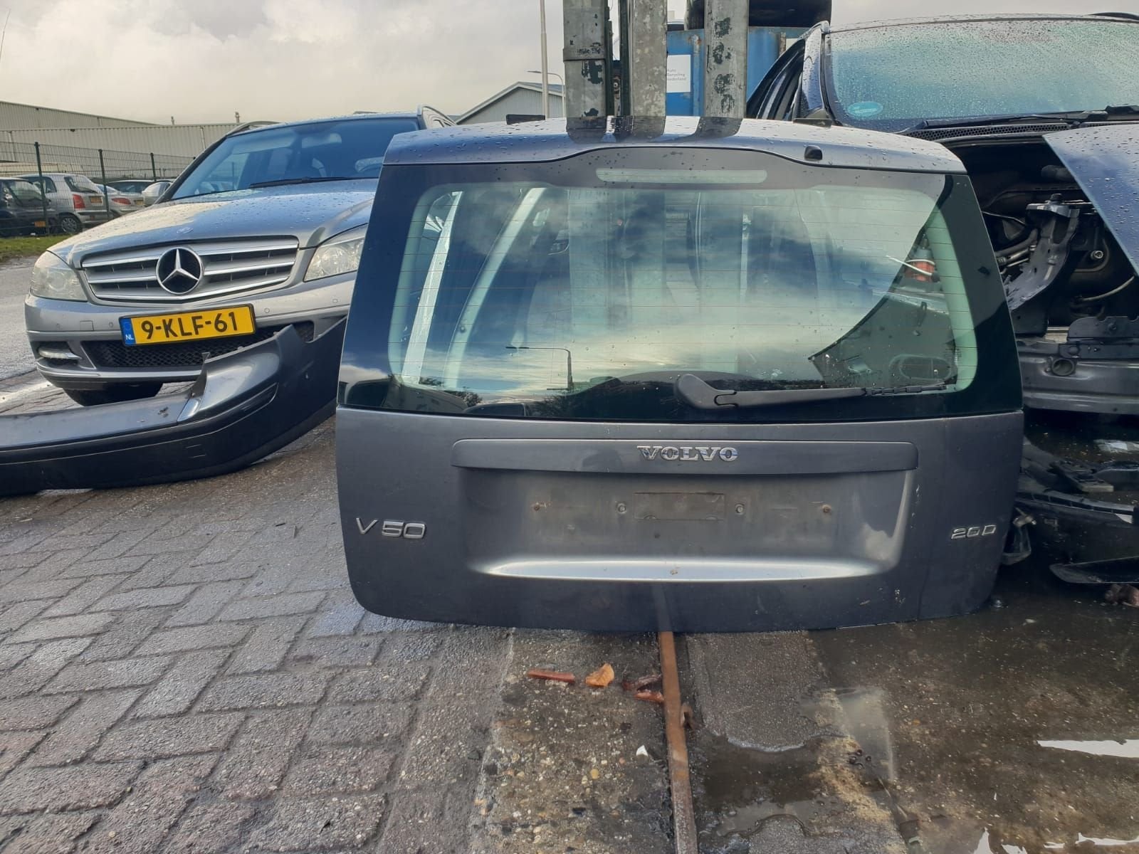 VOLVO V50 ACHTERKLEP BJ 2006 TOT 2009, Gebruikt, -, Ophalen of Verzenden, Achter