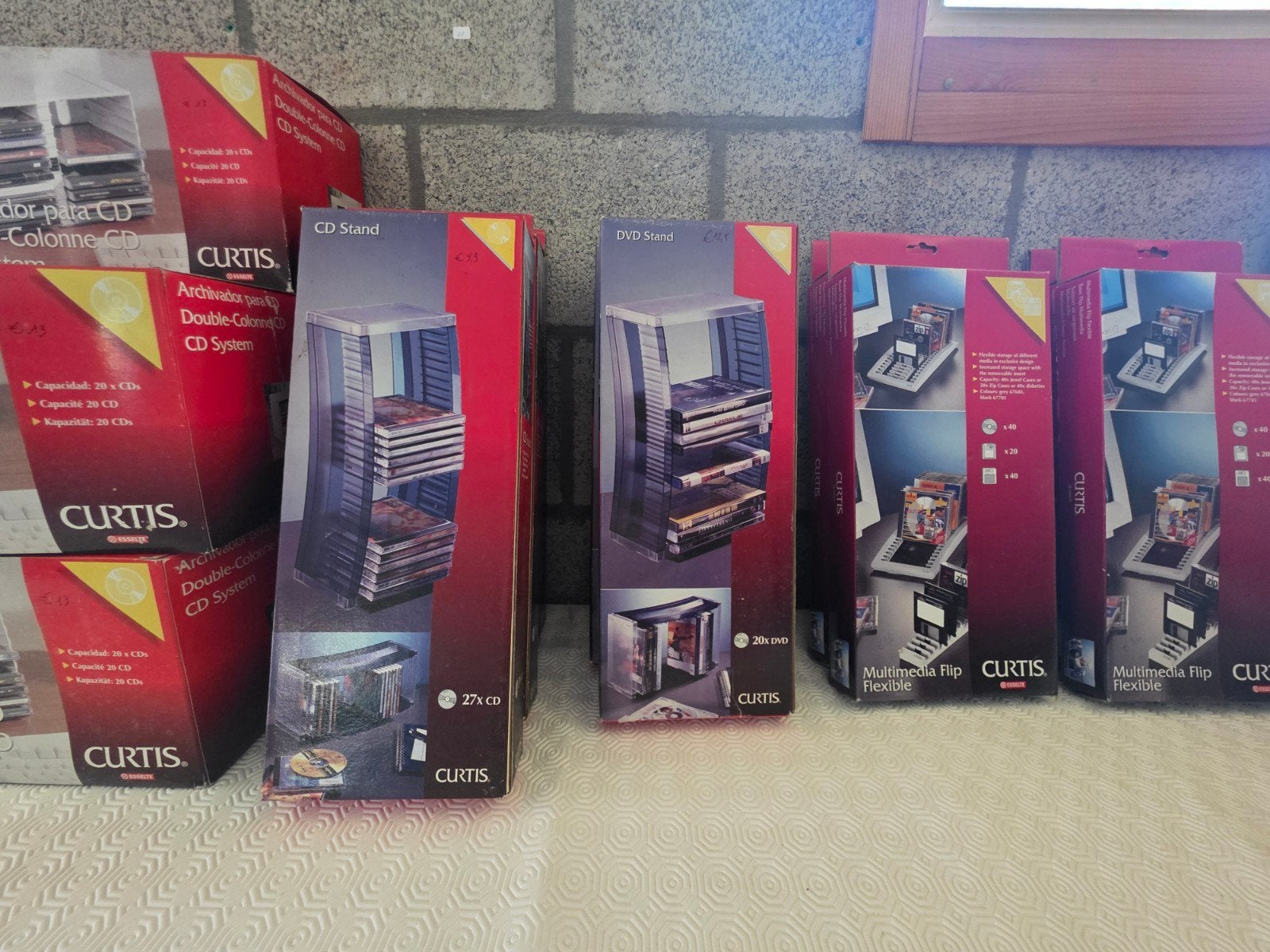 Curtis producten CD, DVD en meer 50 items, Ophalen