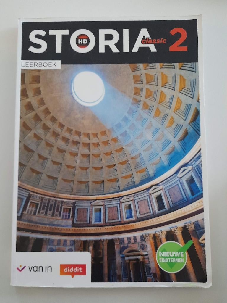 Storia HD 2 leerboek, Boeken, ASO, Geschiedenis, Ophalen of Verzenden, Zo goed als nieuw