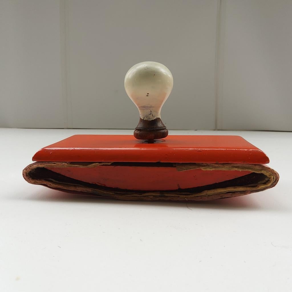 Vintage inktdepper jaren 1950., Ophalen of Verzenden, Gebruikt