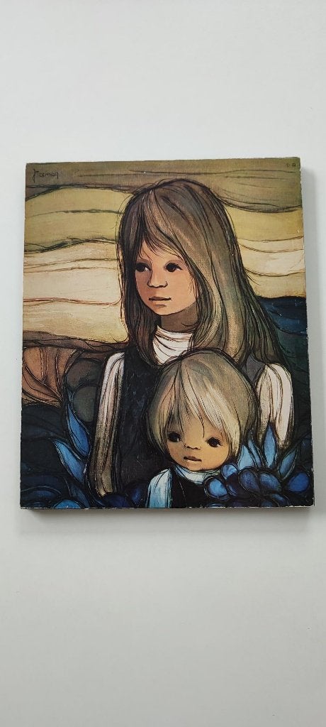 Vintage kader met een illustratie van kunstenares Jaklien, Antiek en Kunst, Ophalen of Verzenden