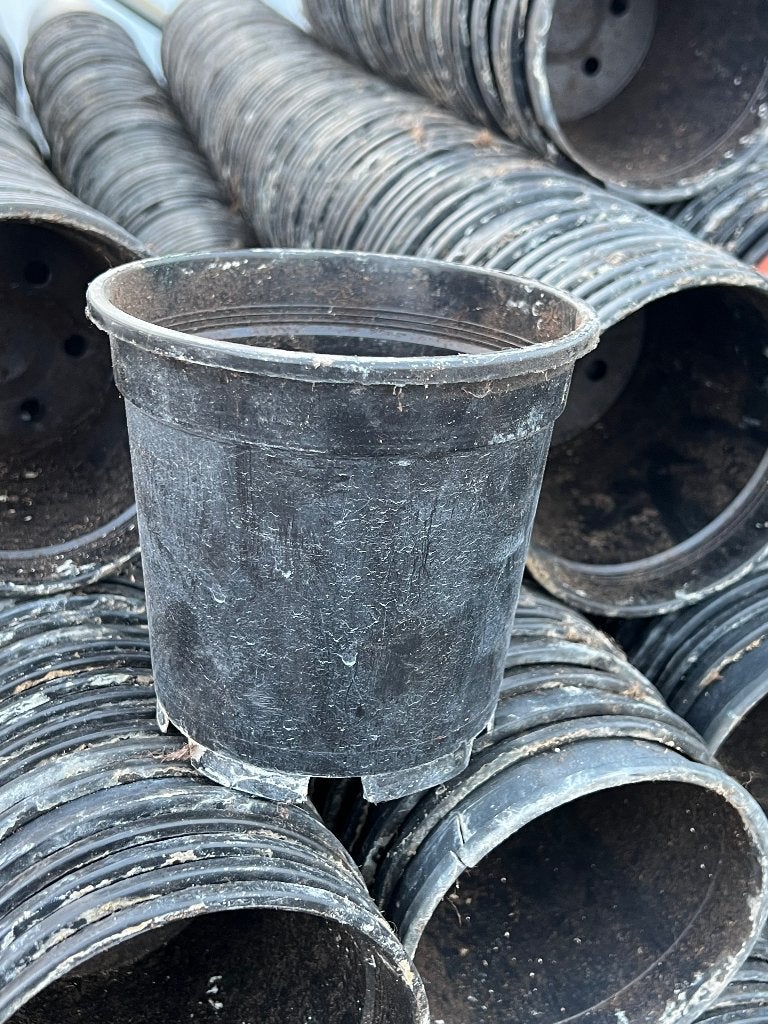 kweekpotten bloempotten 1,5 liter, Kunststof, Gebruikt, Rond, Ophalen of Verzenden