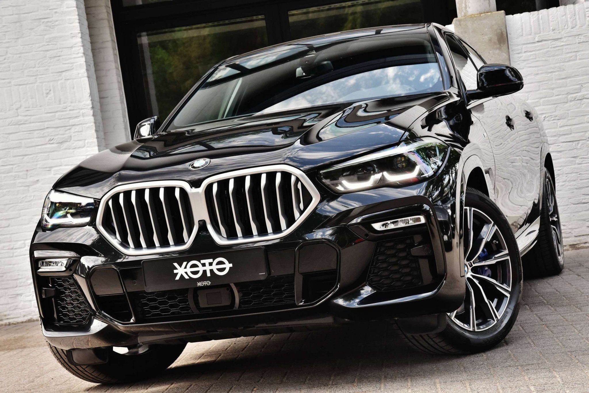 BMW X6 XDRIVE30D AS M PACK * TREKHAAK / ICONIC GLOW / 360 CA, Autos, Cuir, Achat, Noir, 6 cylindres