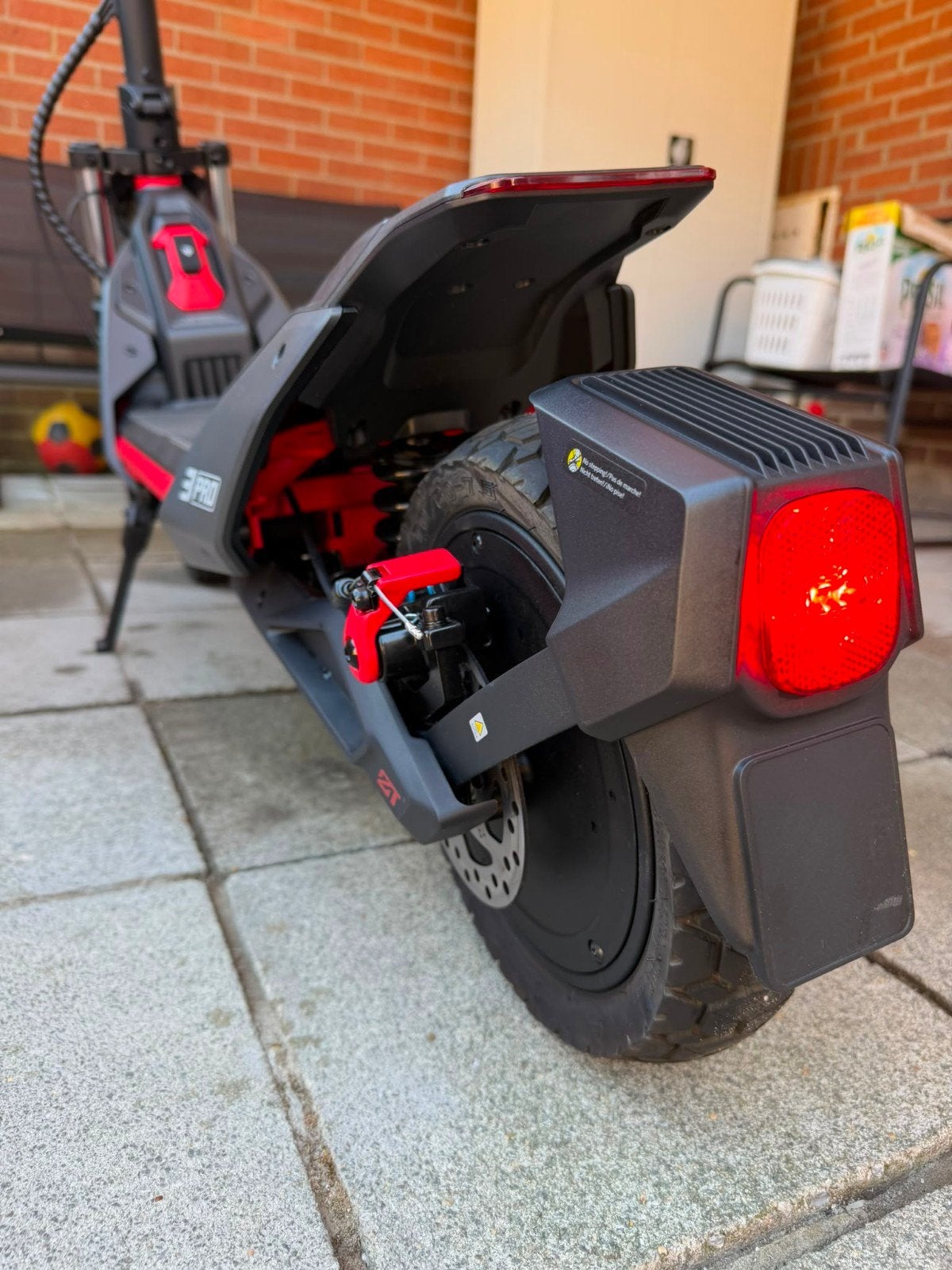 segway z13 pro, Enlèvement