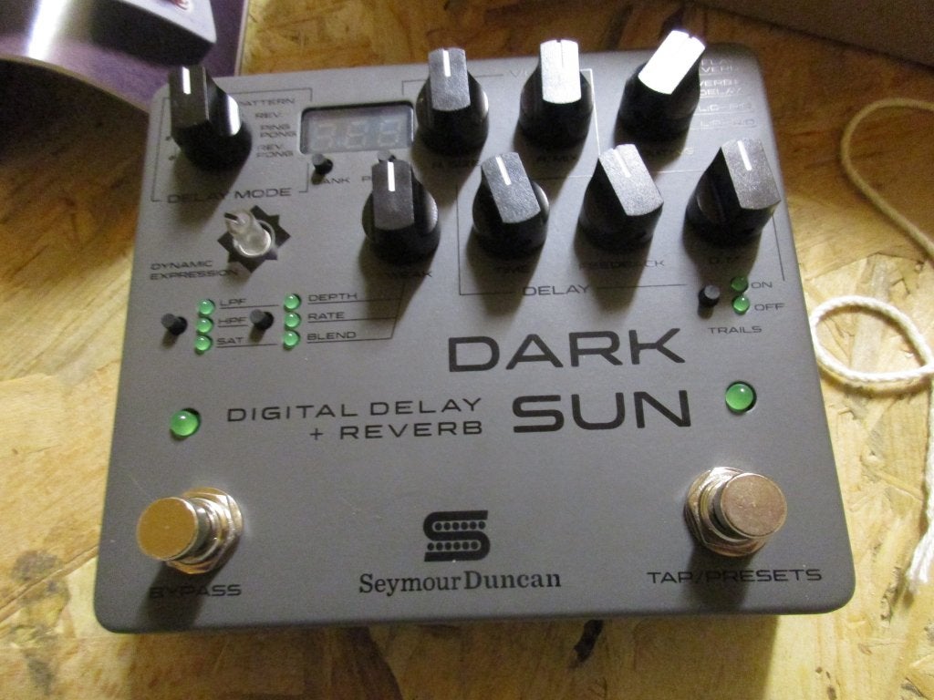 seymour duncan delay reverb DARK SUN, Ophalen of Verzenden, Reverb