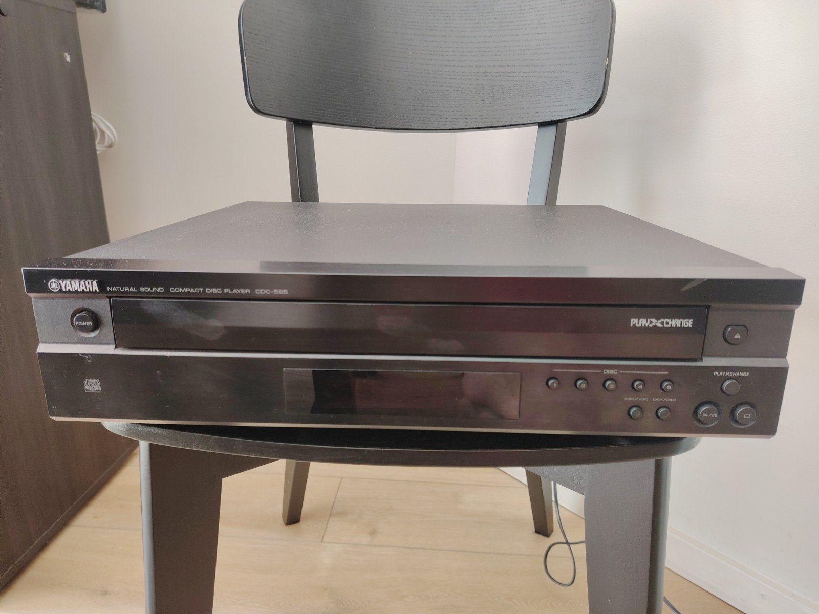 Yamaha CDC-585 Natural Sound 5-Disc Carrousel Lecteur CD, TV, Hi-fi & Vidéo, Enlèvement, Changeur