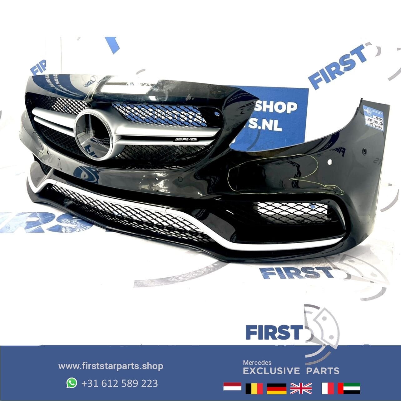 C63s AMG CABRIO COUPÉ BUMPER C63 A2058804701 (W205) A205 C20, Utilisé, -, Avant, -