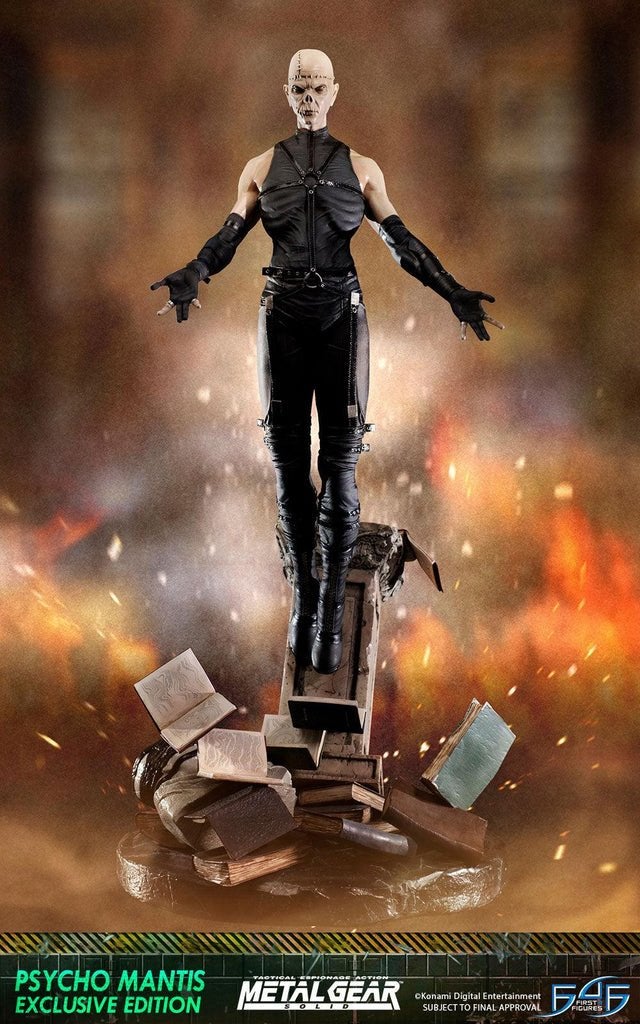 F4F Psycho Mantis Exclusive Statue First 4 figures MGS, Collections, Enlèvement, Comme neuf, Fantasy