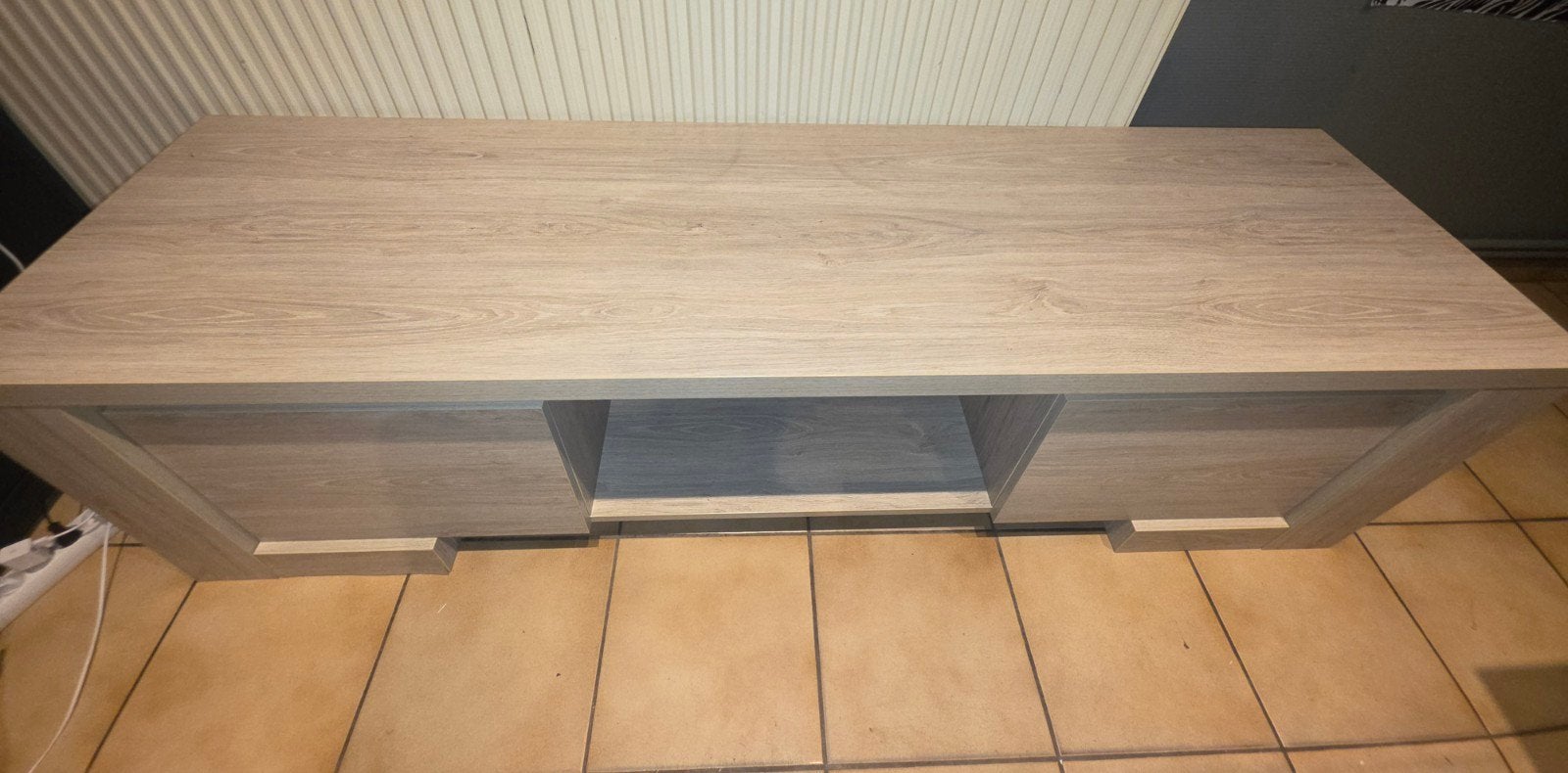 Tv meubel grijs. Enkel af te hallen., Grijs, Enlèvement, Utilisé, Pin