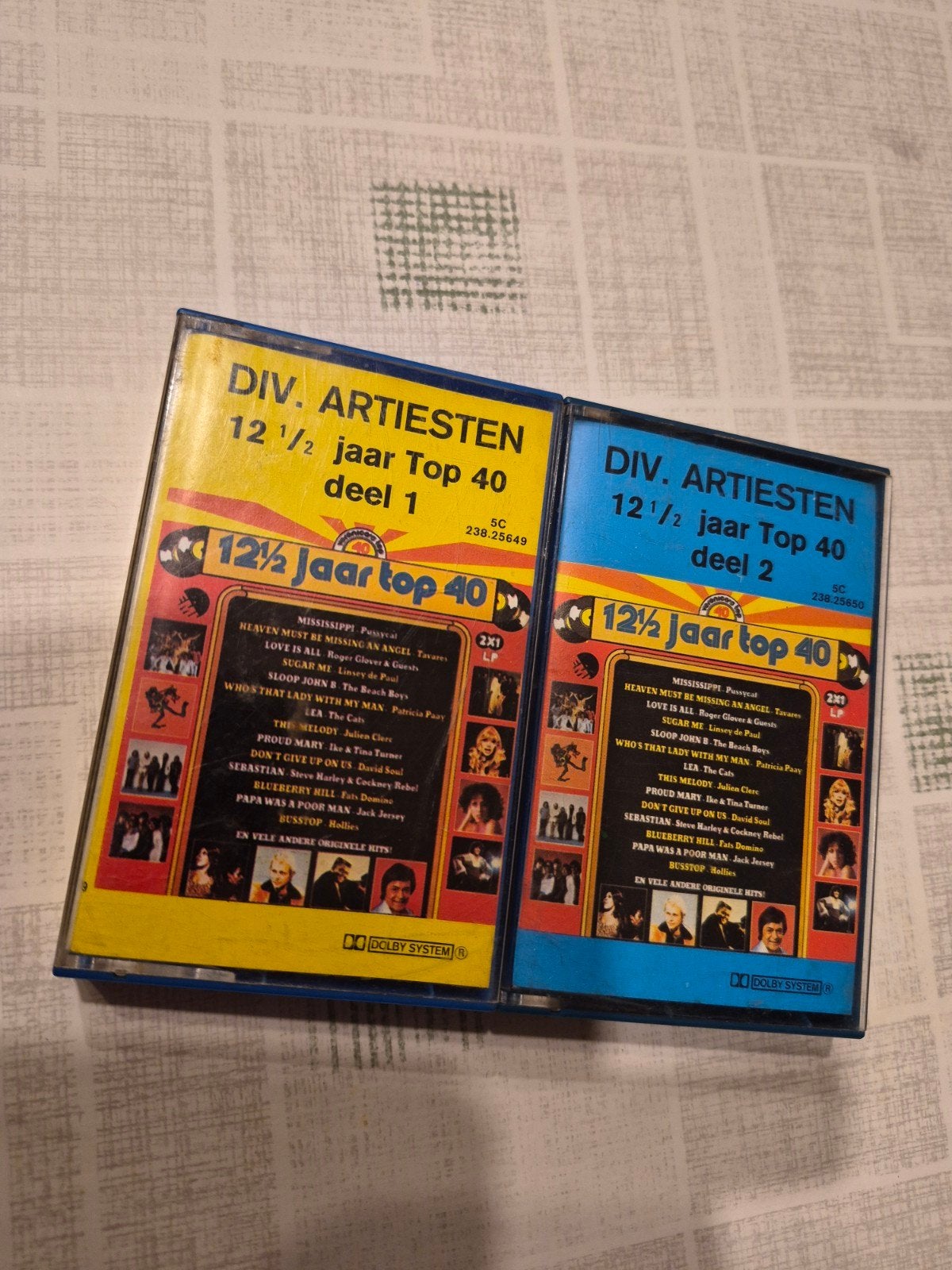 12 1/2 jaar top 40 (1977) cassettes, Ophalen of Verzenden