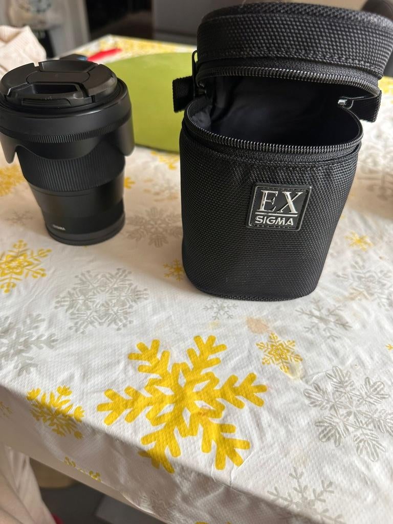 Sigma 16mm F/1.4 DC DN (Sony E-mount), Enlèvement, Comme neuf, Lentille standard