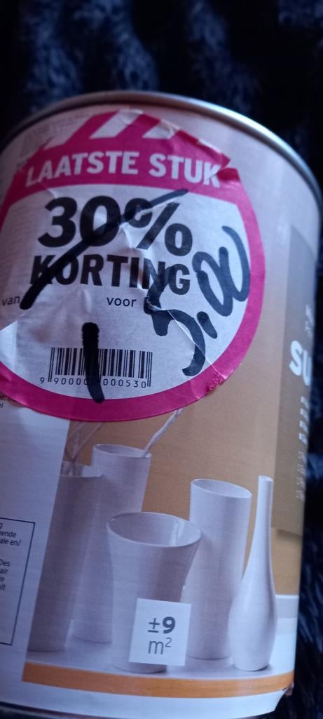 Witte verf. 1L., Ophalen, Verf