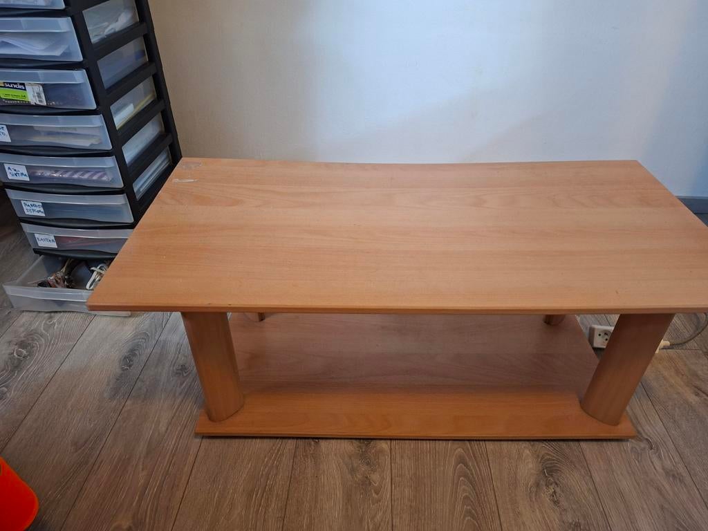 Salon tafel, Ophalen