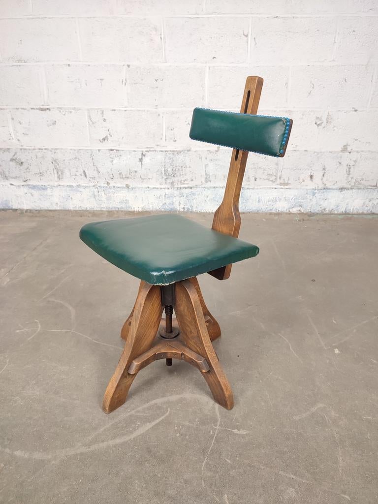 Antieke bureaustoel Glenister of high Wycombe, Antiek en Kunst, Ophalen