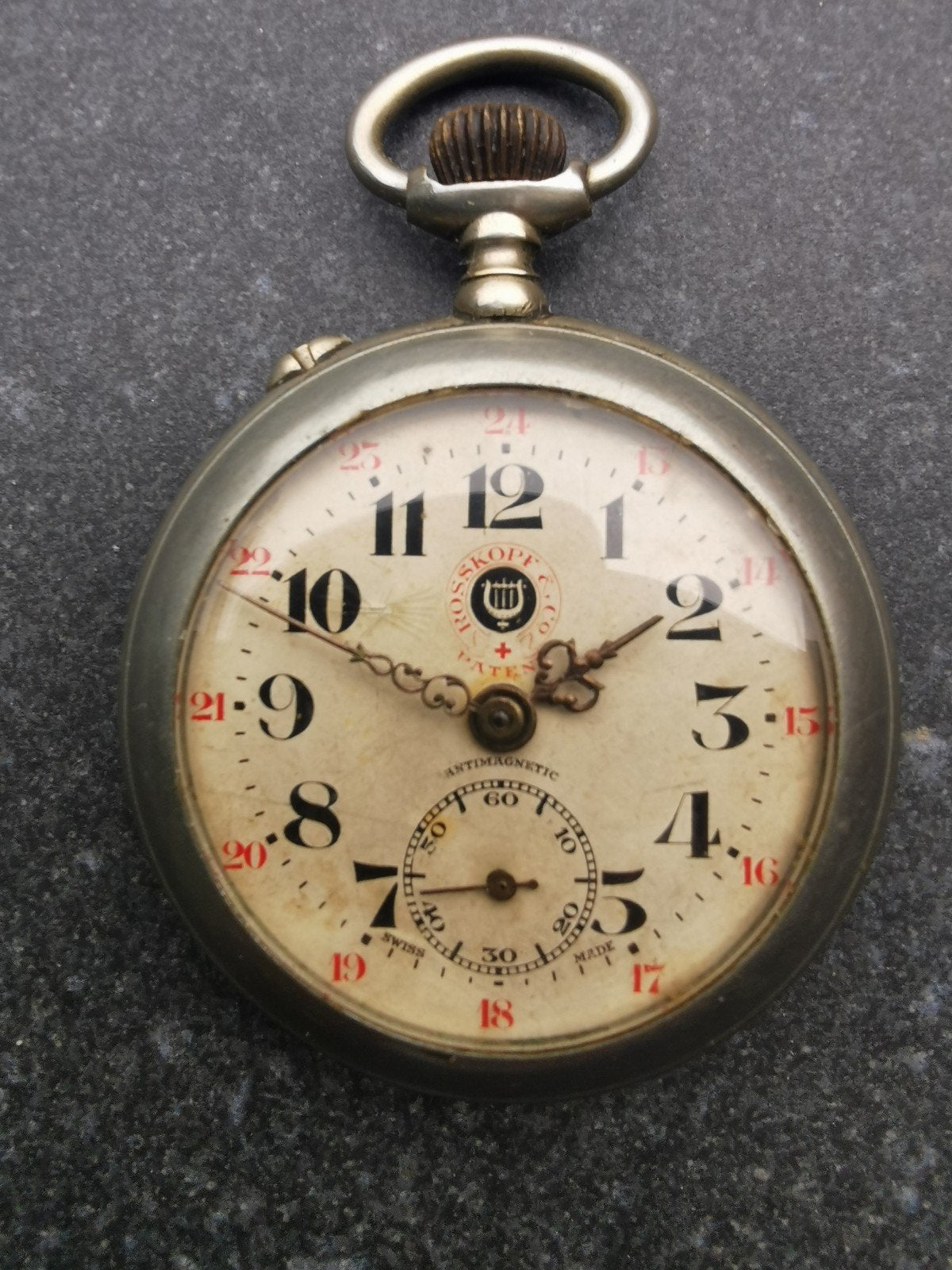 Roskopf zakhorloge, Handtassen en Accessoires, Ophalen of Verzenden