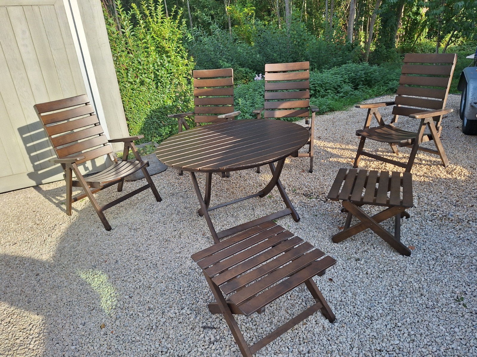 vintage retro tuinset, Ophalen, Tuinset