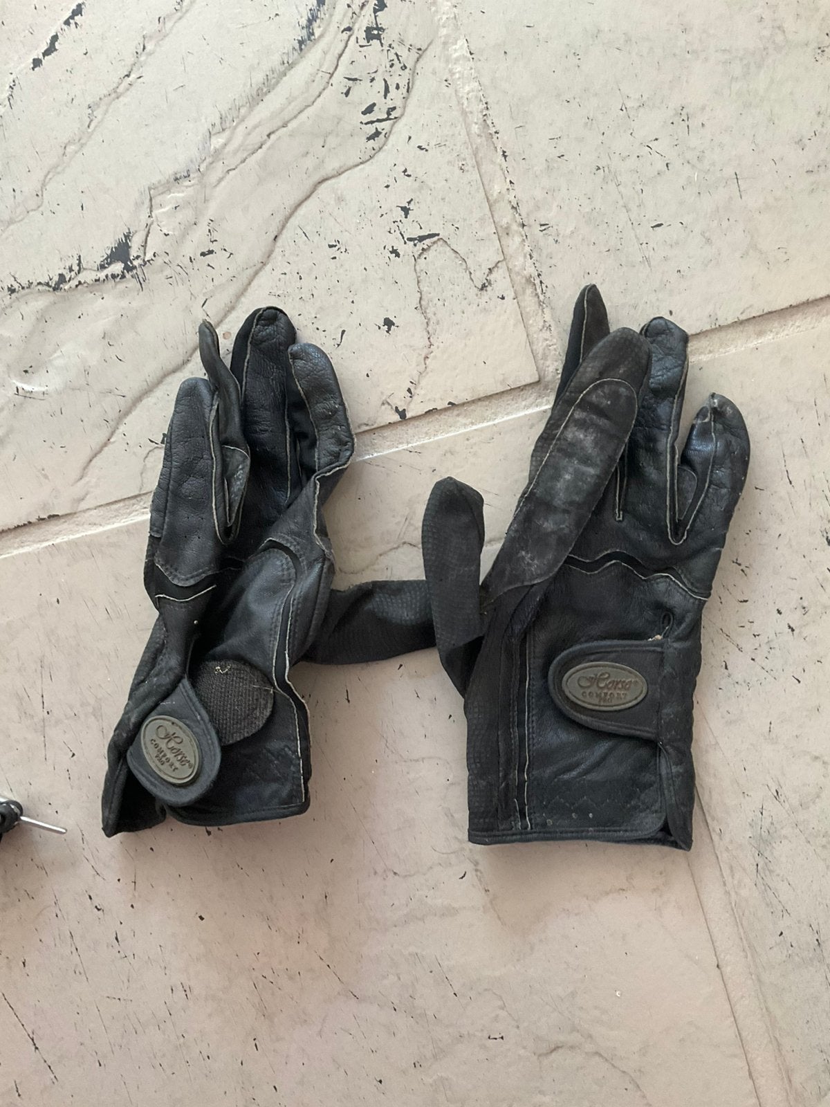 Gants d'équitation, Enlèvement ou Envoi, Récréation, Noir, Femmes