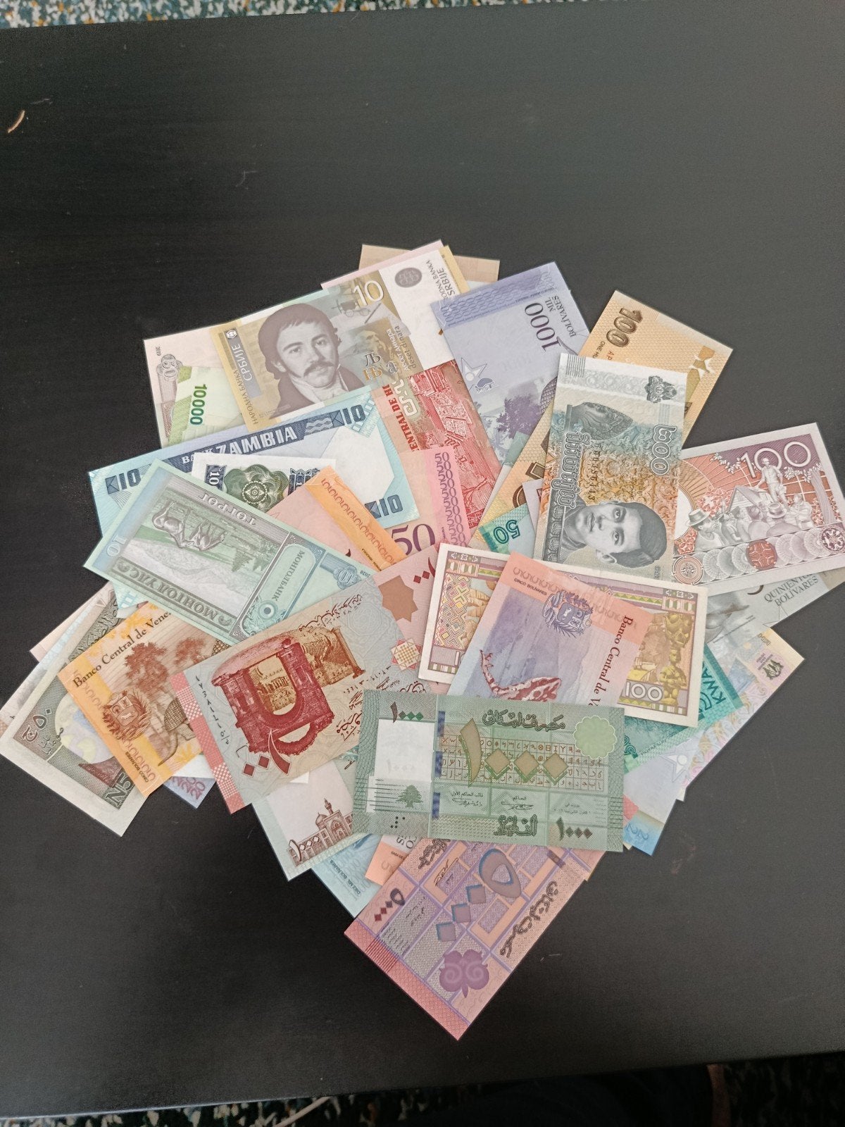 lot billets de banque, Enlèvement ou Envoi, Billets de banque