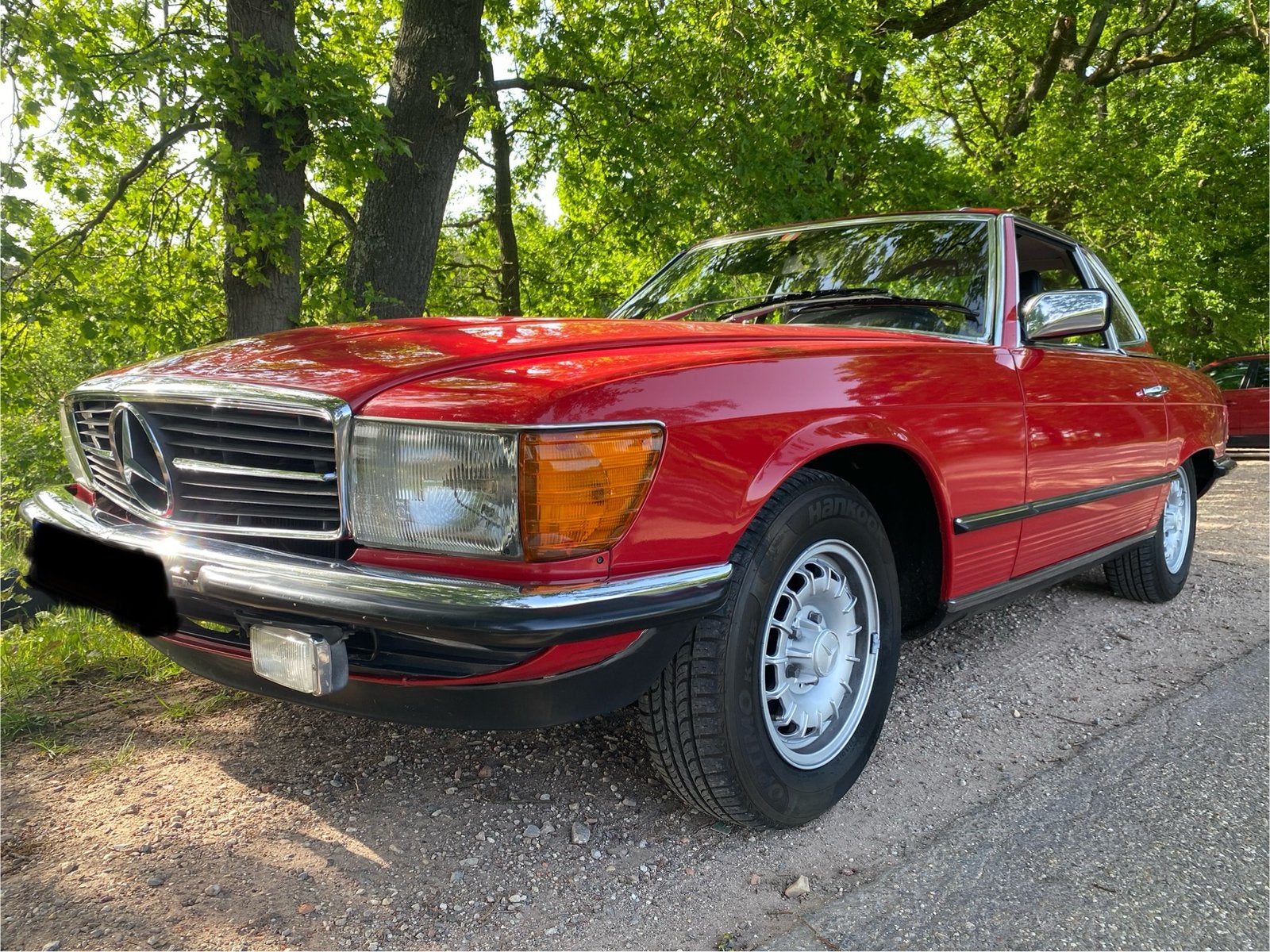 Mercedes-Benz 280 SL in top staat- sinds 20 jaar in bezit-, Autos, Oldtimers & Ancêtres, Rouge, Achat, Cabriolet, Boîte manuelle
