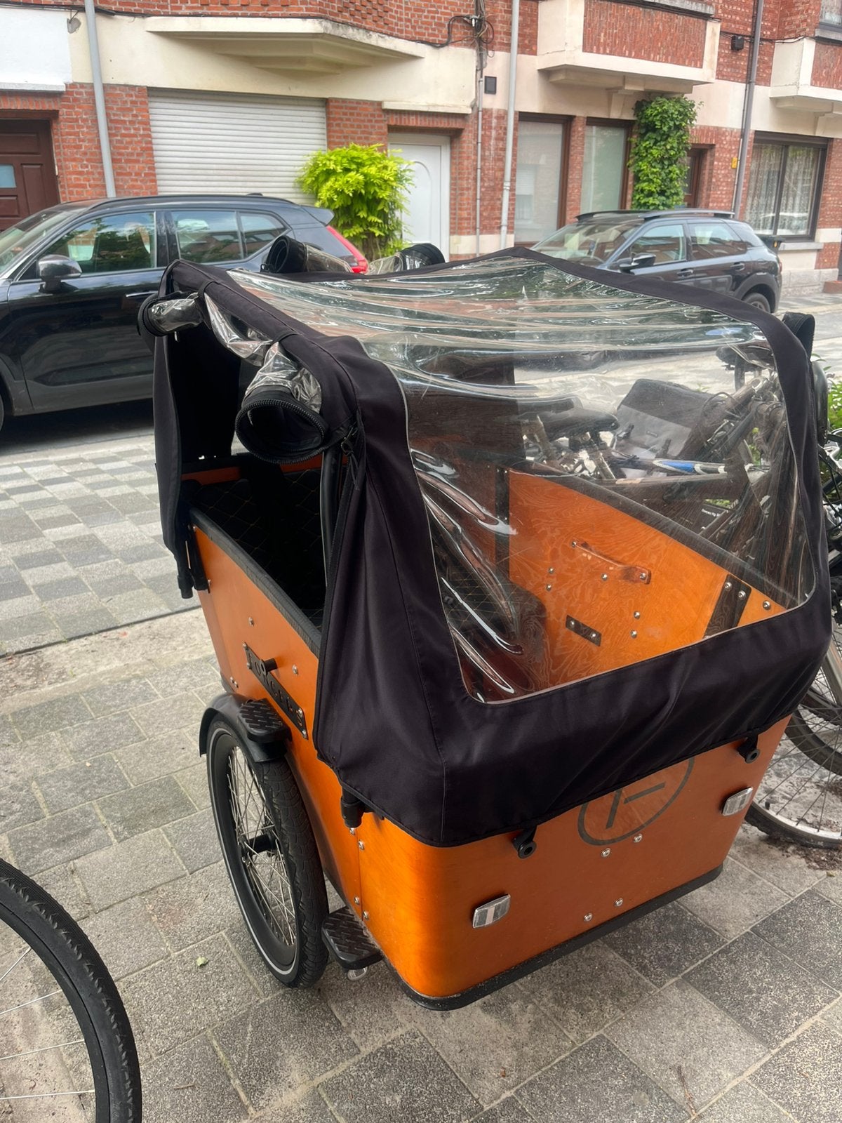 Bakfiets, Ophalen, Gebruikt, Elektrisch
