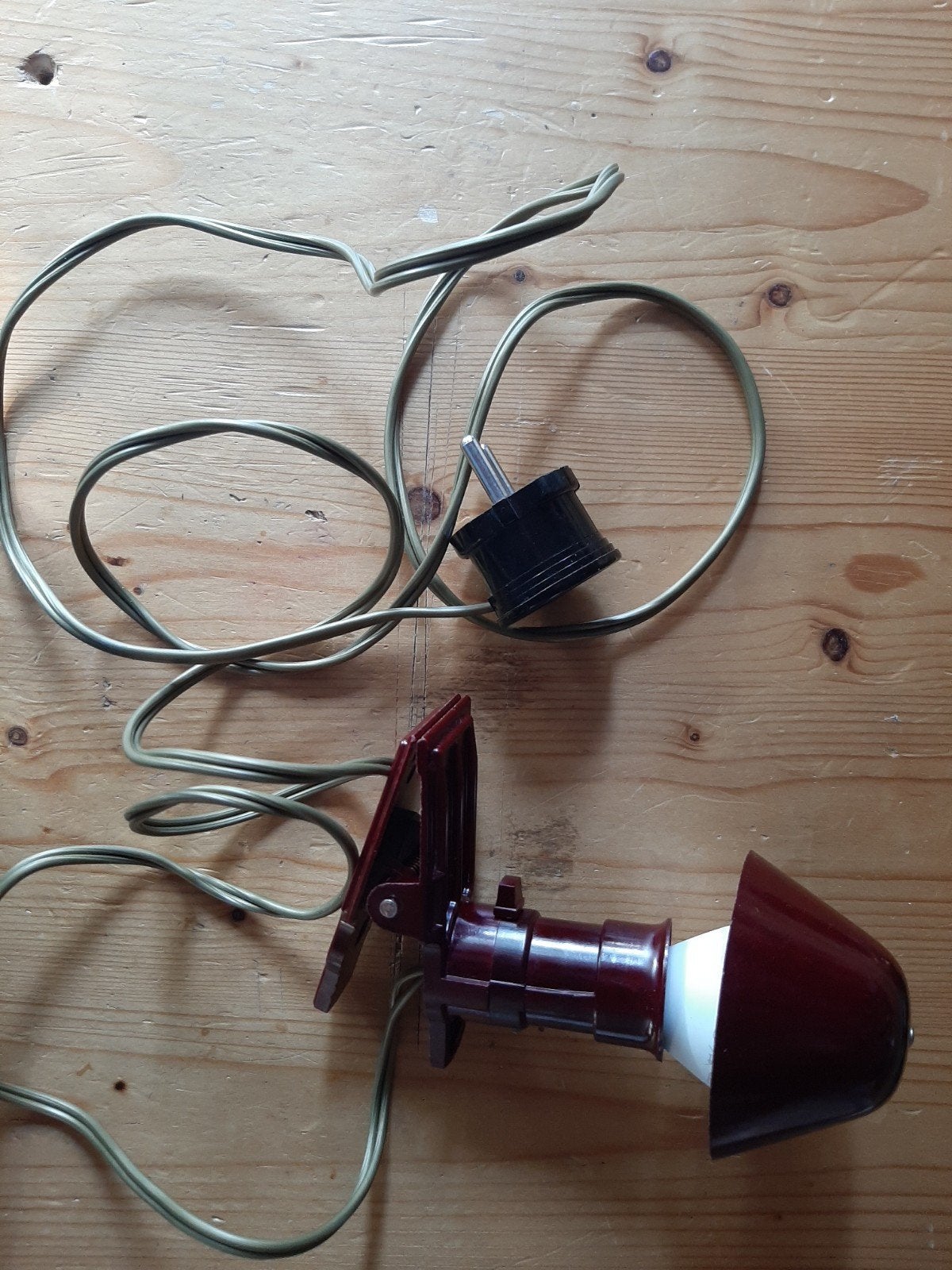 vintage lampje, Ophalen of Verzenden