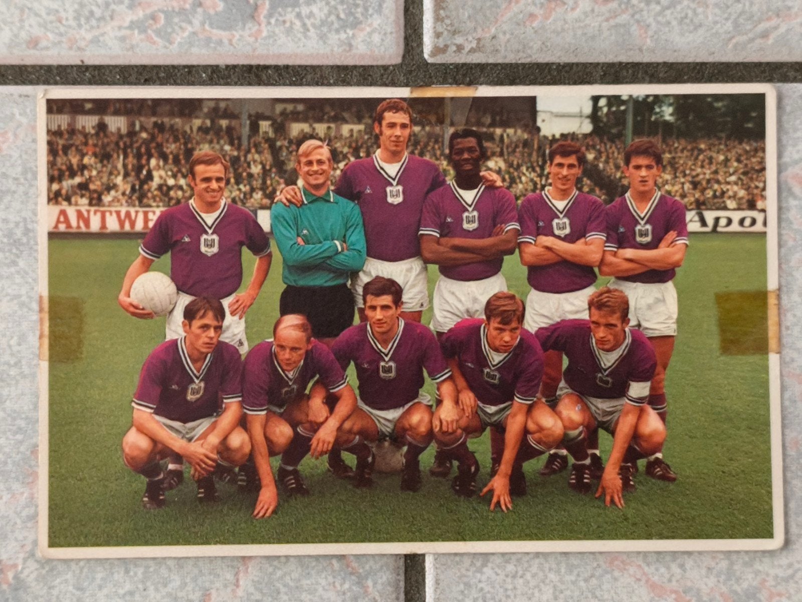 Carte équipe RSC Anderlecht, Collections, Enlèvement ou Envoi