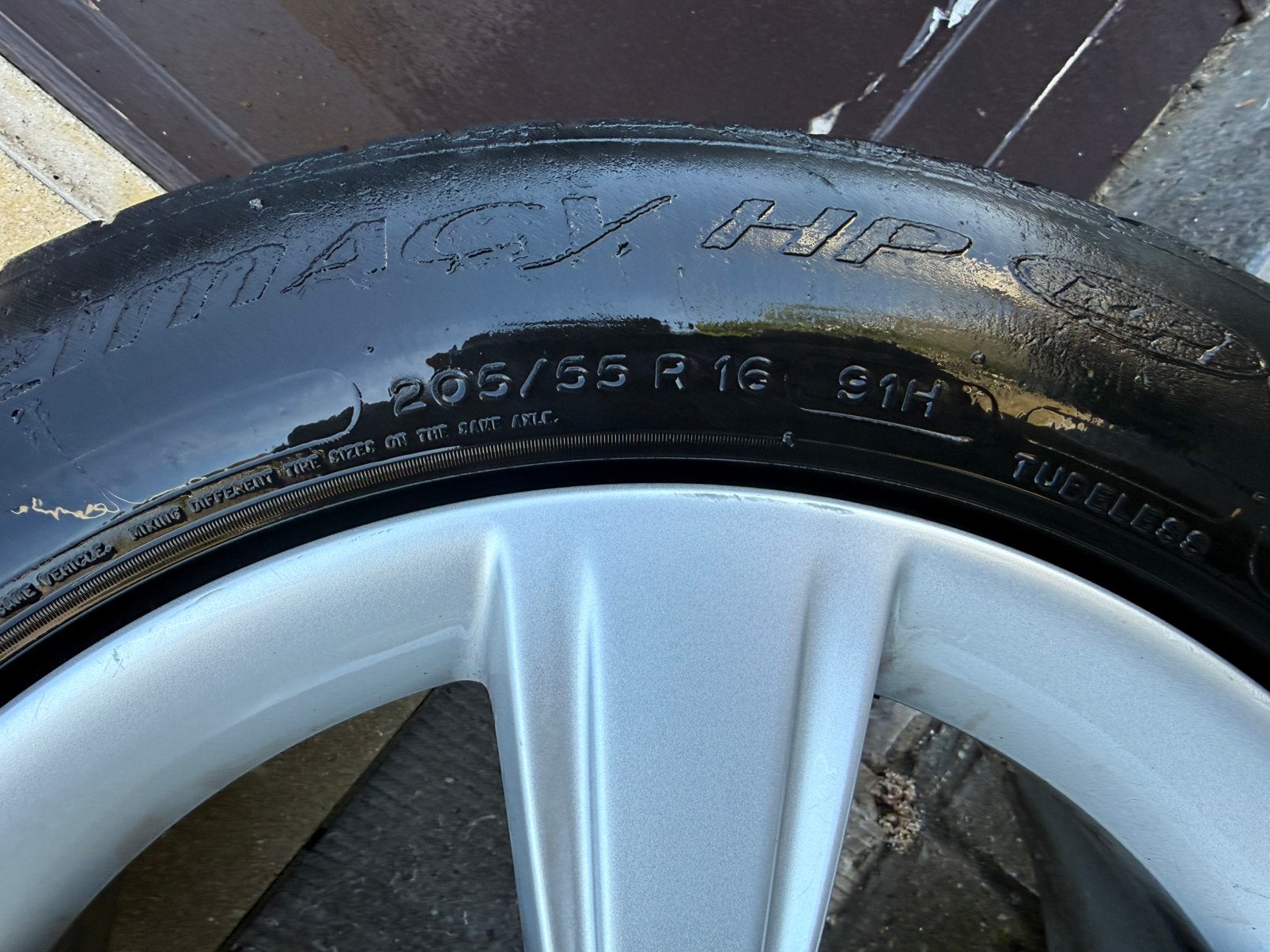 Velgen met banden 16’’ originele BMW, Auto-onderdelen, Ophalen, Band(en)