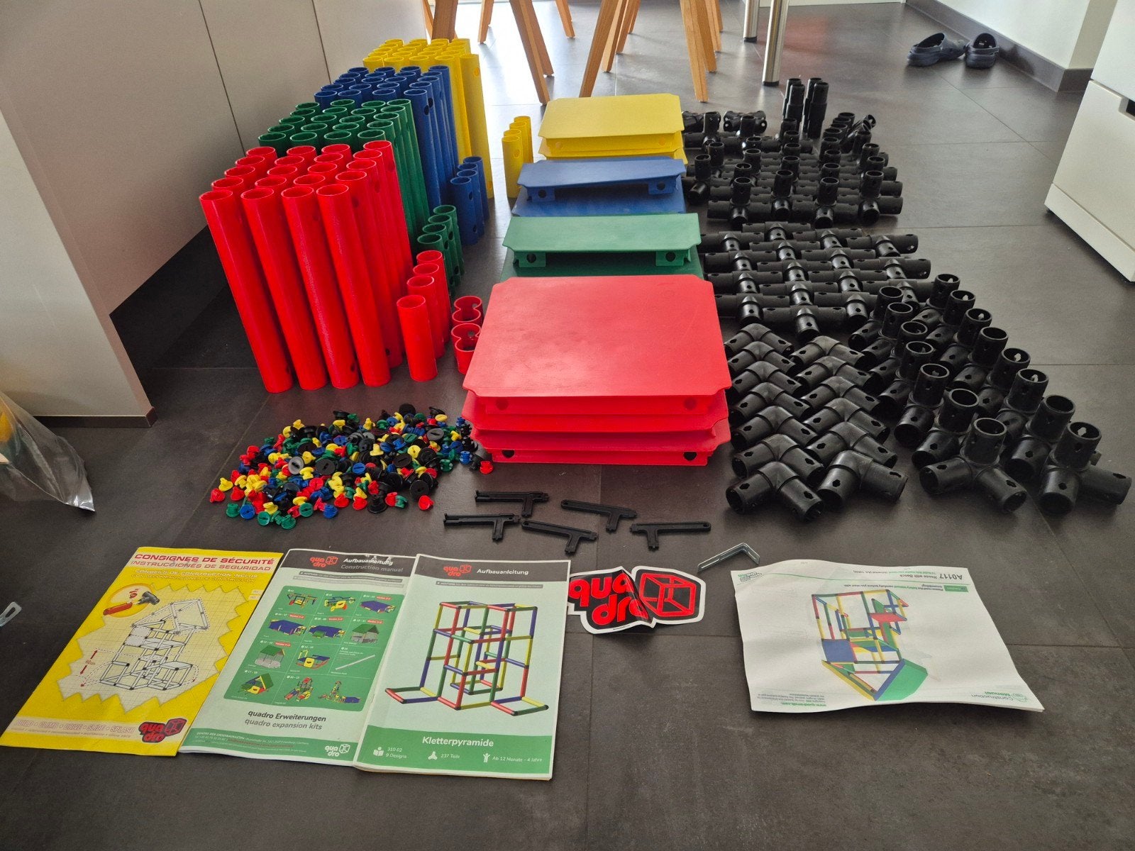 quadro klimrek:  kletterpyramide + upgrade kit, Enfants & Bébés, Jouets | Blocs de construction, Enlèvement, Utilisé, Autres marques