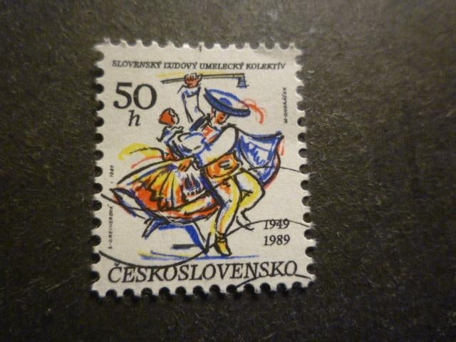 Tsjechoslowakije/Tchécoslovaquie 1989 Mi 3012(o), Envoi