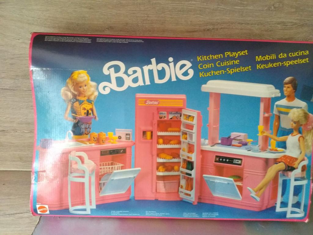 Set de jeu de cuisine vintage Barbie, Enlèvement ou Envoi