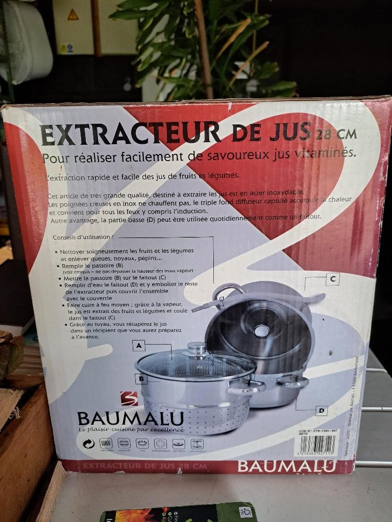 extracteur de jus, Enlèvement, Comme neuf, Manuellement