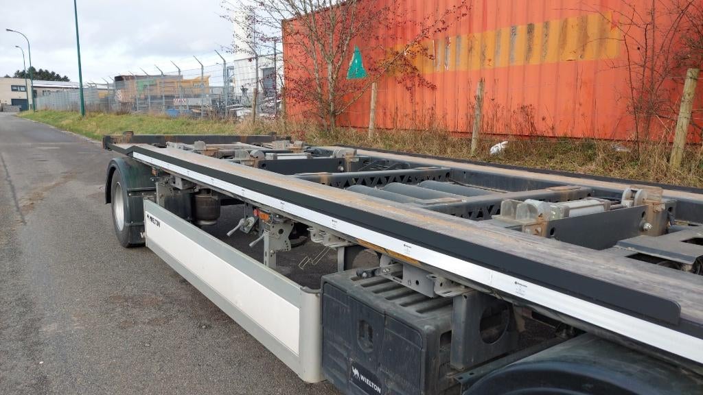 Remorque container, Auto diversen, Aanhangers en Bagagewagens, Gebruikt, Ophalen