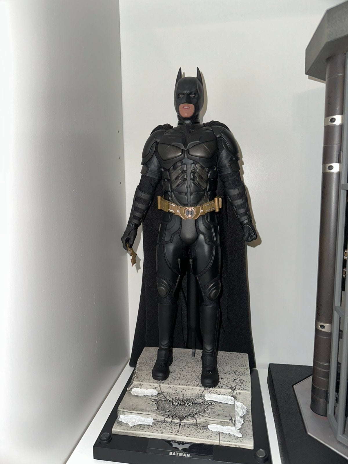 Batman The Dark Knight Rises Hot Toys DX19, Enlèvement ou Envoi, Comme neuf, Film, Figurine ou Poupée