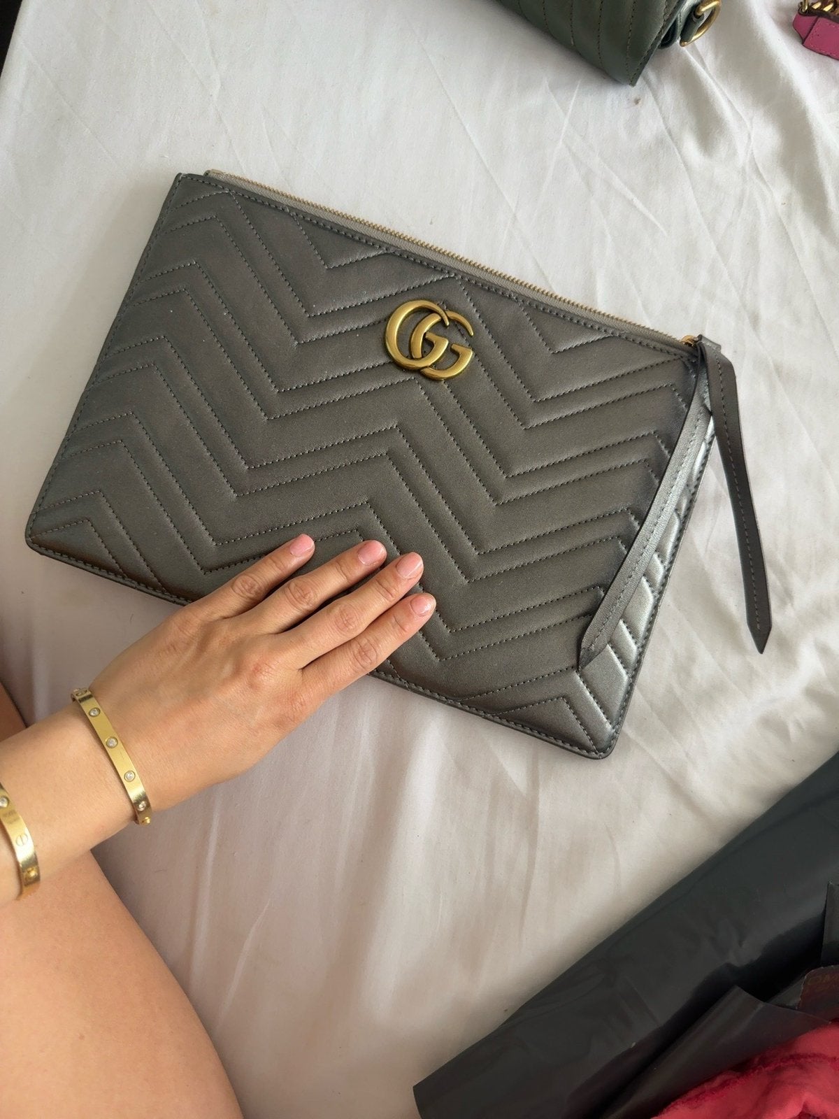 Origineel Gucci clutch tas, Ophalen, Zo goed als nieuw