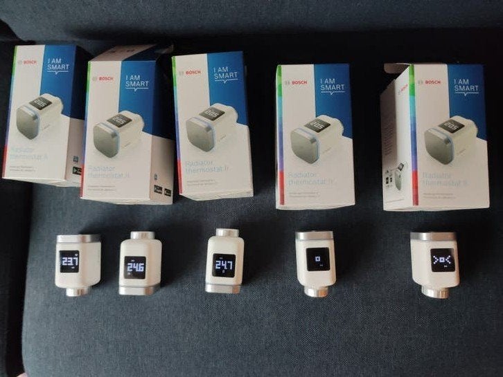 5x Bosch Smart Home Thermostat II — lot, Enlèvement ou Envoi, Comme neuf