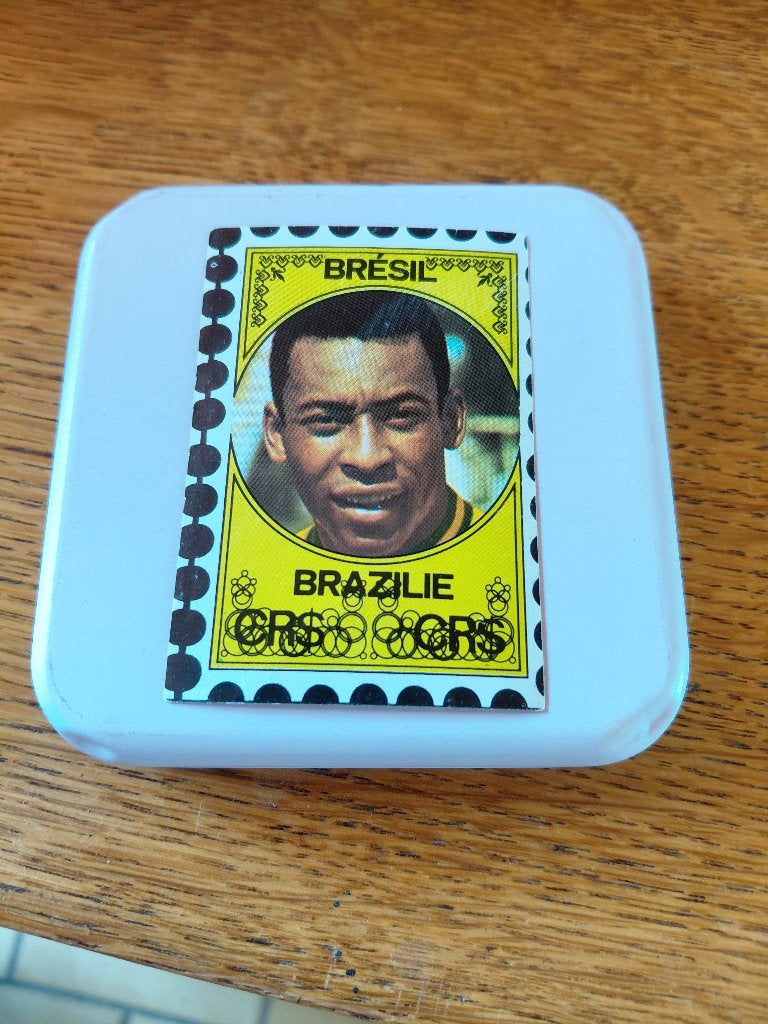 1972 Vanderhout - Pele - Variant Panini, Ophalen of Verzenden