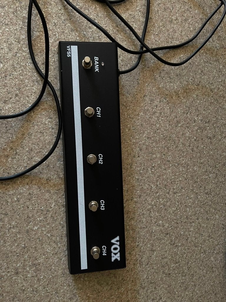 VOX VFS-5 Footswitch VT Valvetronix Serie, Muziek en Instrumenten, Ophalen of Verzenden, Zo goed als nieuw, Multi-effect