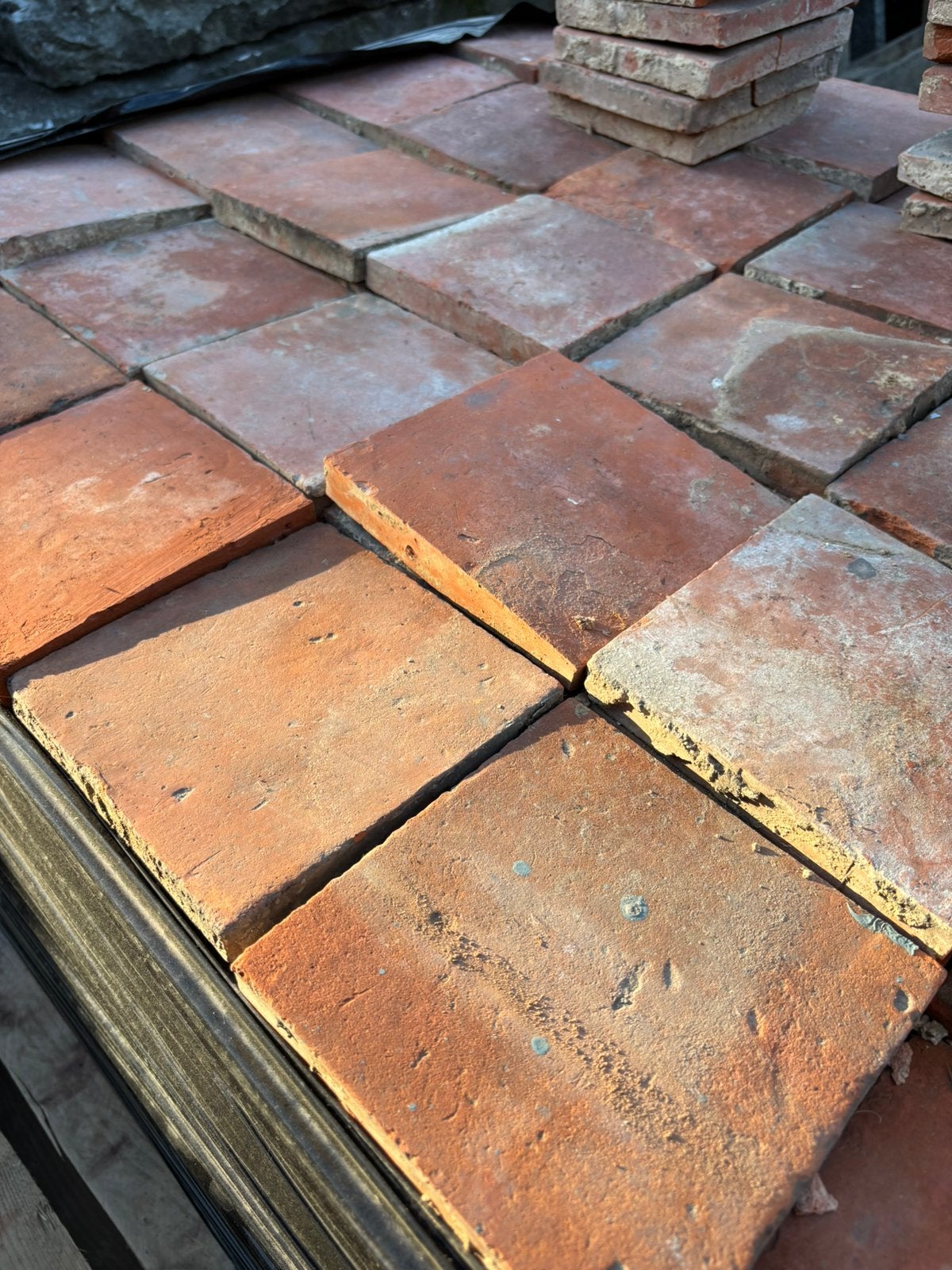 Antieke terracotta tegels. Voor info BELLEN 0474220705, Ophalen