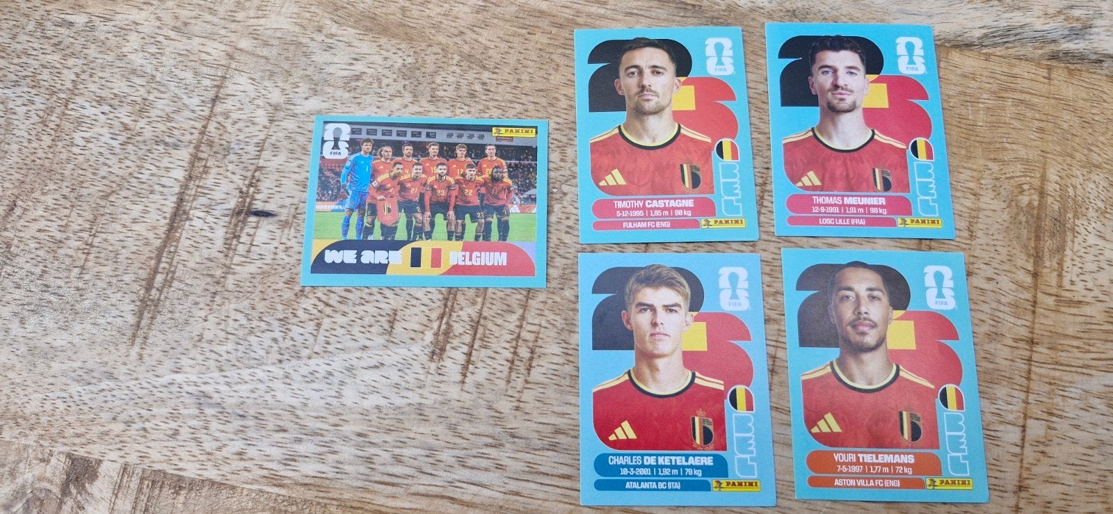 Castagne, Meunier, De Ketelaere, et Tielemans ,belgium  team, Enlèvement