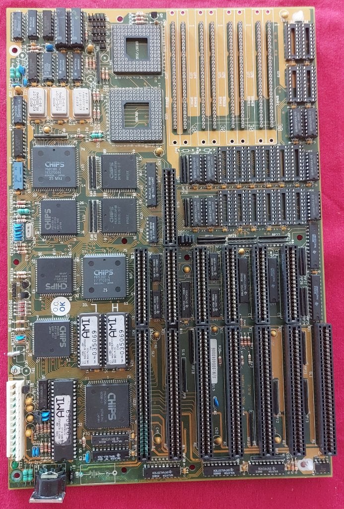 Carte mère Vintage 386 / 486 Hybrid - Modèle TXM 6133-A, Computers en Software, Moederborden, Ophalen of Verzenden, Nieuw, Overige typen