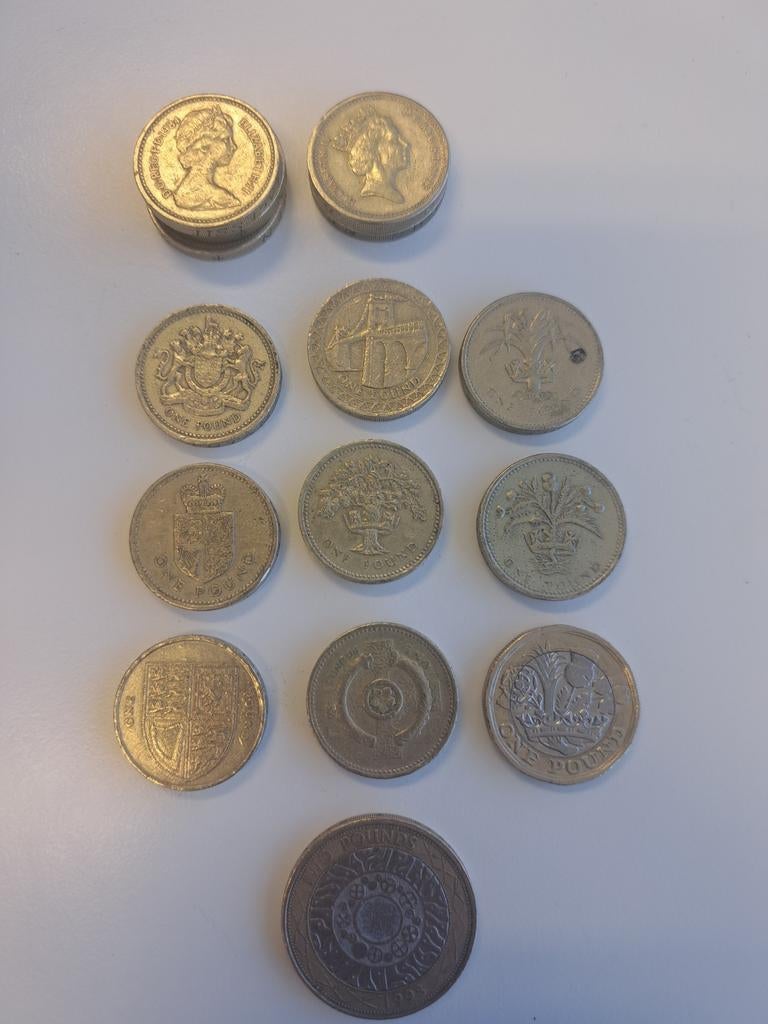 16 leuke ponden, Postzegels en Munten, Ophalen