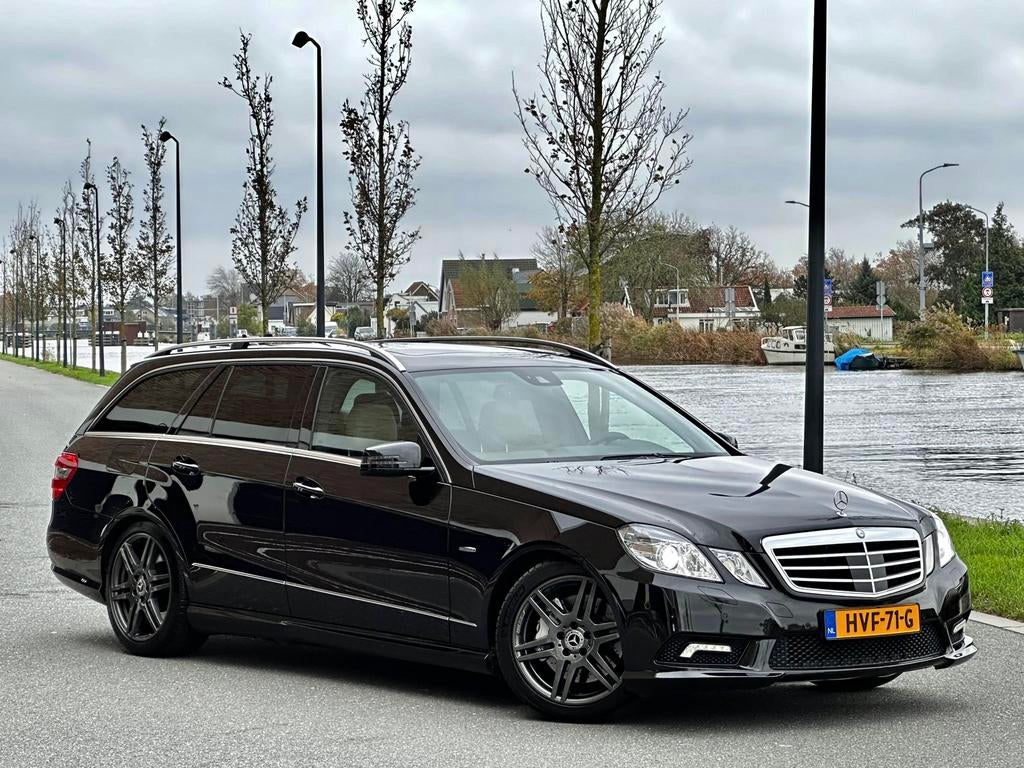Mercedes-Benz E500 | 2010 | ULTIEME STAAT | AMG-pakket, Auto's, Automaat, Achterwielaandrijving, Zwart, Leder