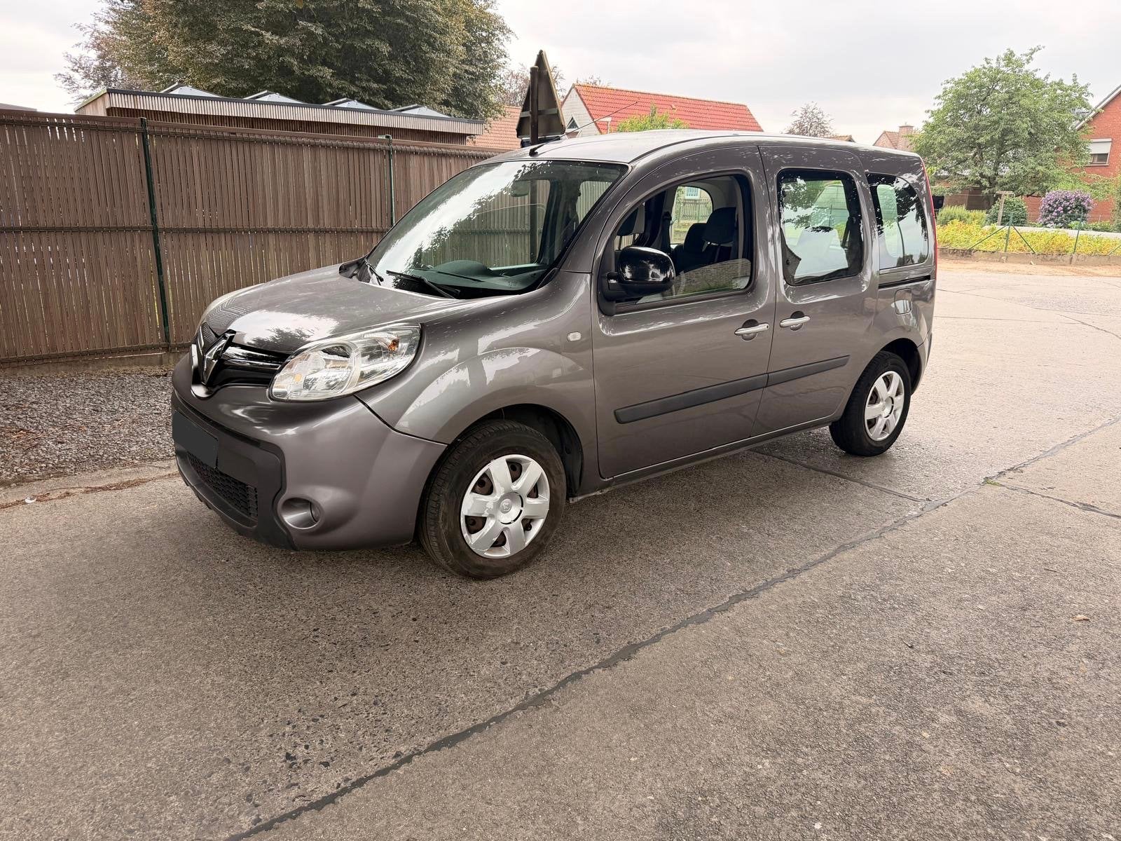 Renault Kangoo 1.2 benzine - 97 000km - 2014 - AC/ 6V/ Blue, Testrit aan huis, Bedrijf, Handgeschakeld, Kangoo