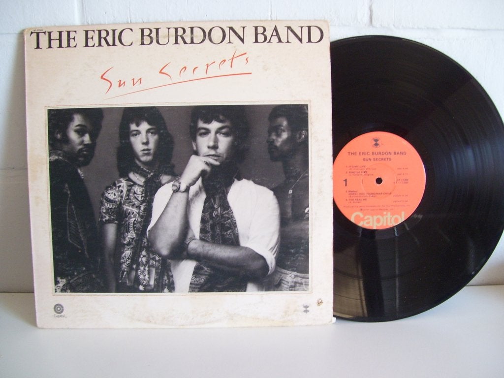THE ERIC BURDON BAND  sun secrets, Cd's en Dvd's, Vinyl | Rock, LP, Gebruikt, Originele persing, Ophalen of Verzenden