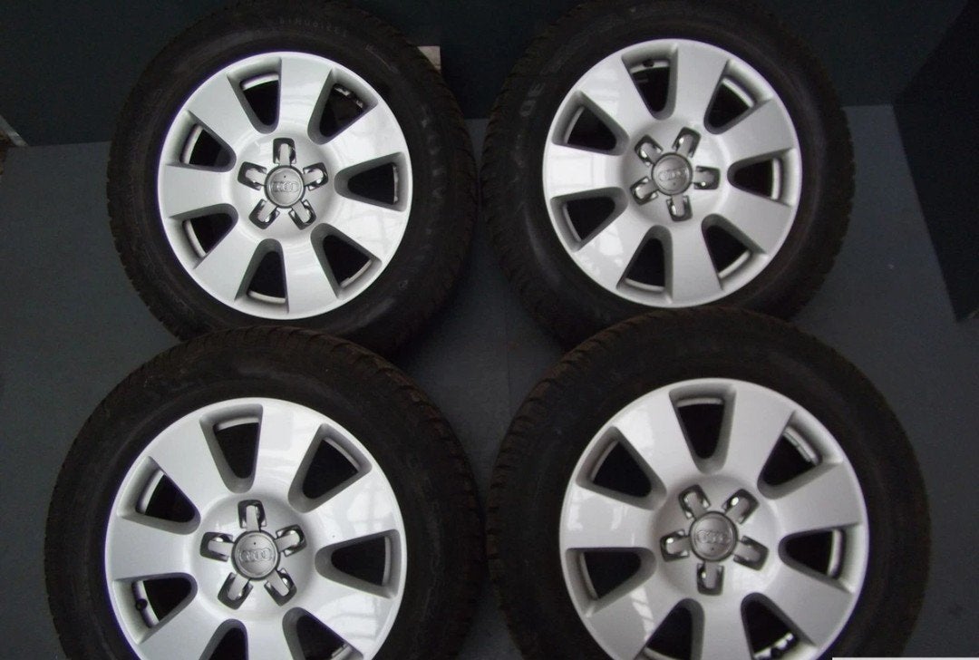 4 jantes aluminium Audi 18 pouces, Autos : Pièces & Accessoires, Enlèvement, 18 pouces, Jante(s)